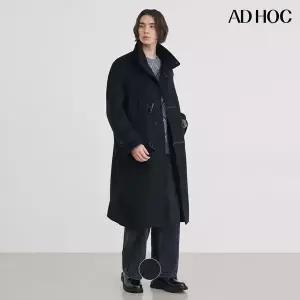 [하프클럽/에드혹]남성 하이넥 더플 코트(HBAHC11)