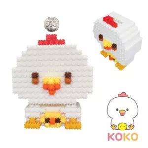 이지 툭툭블럭) 12띠 동물 저금통_닭블록놀이 완구 소품 용돈 재미있는 아이들이좋아하는 만들기