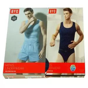 BYC트라이런닝삼각셋트 런닝박서셋트남성속옷빅사이즈