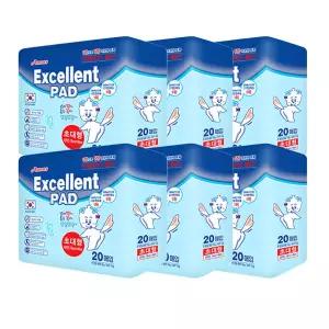 아몬스 엑셀런트 초대형 배변패드 20매×6개