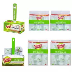 3M 강력 점착력 테이프 클리너 돌돌이 롤테이프 리필