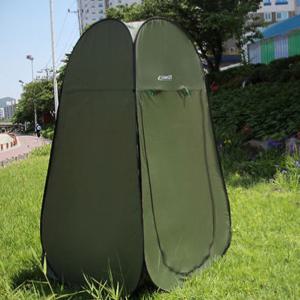 휴대용 원터치 샤워텐트 캠핑용 야외용 간이 탈의실 간이 화장실
