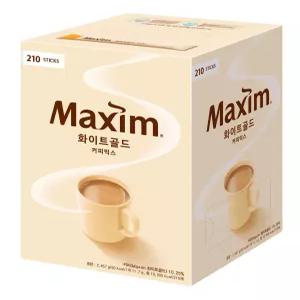 화이트골드 커피믹스 210T