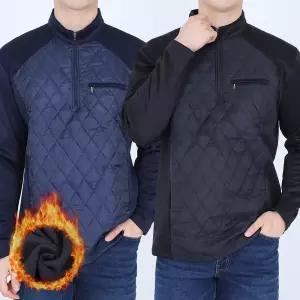 빌리언즈 겨울 등산티셔츠 작업복 상의 패딩 기모 무지 집업 빅사이즈