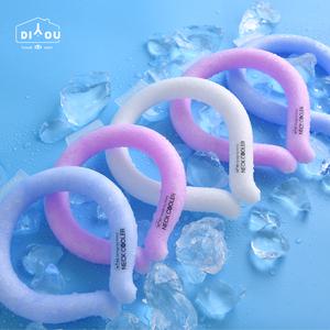 [시즌 오프 할 인] 2개 + 2개 디유 콜드링 여름 넥쿨러 골프 넥밴드 등산 용품 쿨스카프 넥워머_실온냉각 가능_ PCM 고함량 신소재