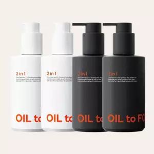 자민경 투인원 오일 투 폼 200ml (4개)