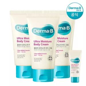 [공식] 더마비 울트라 모이스처 바디크림 200ml x3개+튜브견본(랜덤)