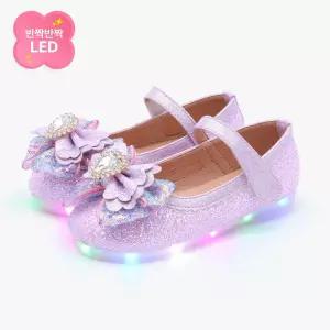 [키펀트] LED 블라썸 레이어 여아 구두