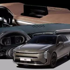 DUB 가죽 대쉬보드 커버 신형 더뉴K8