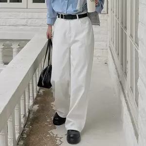 [제작/빅사이즈]이블렛 유넨트 와이드 코튼 팬츠 제이스타일