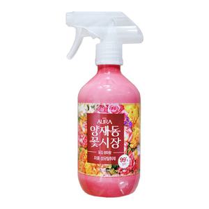 엘지 아우라 퍼퓸 양재동 꽃시장 섬유탈취제 꽃집 생화향 490ml 1개 섬유탈취