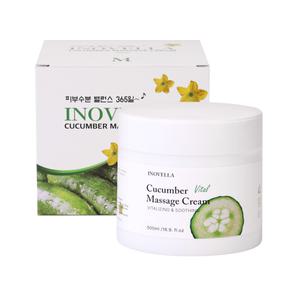 이노벨라 피부수분 밸런스 오이 바이탈라이징 마사지 크림 500g - 택배 무료