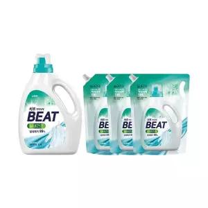 비트 실내건조 액체세제 시트러스 블라썸 드럼겸용 용기 2.8L, 1개+리필 1.8L, 3개