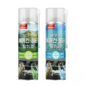 [내일도착]불스원 냄새싹 에어컨히터 탈취제 2개입, (프레쉬포레스트/아쿠아 중 택 1)