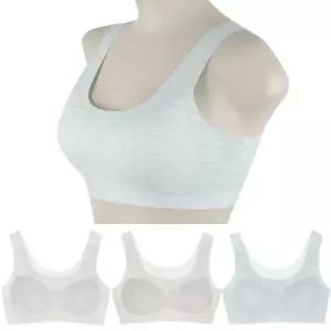 주니어 브라 아동 초등 중학생 심리스 일체형 고정형 패드 1단계