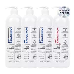 [닥터방기원] 랩 탈모샴푸1000ml X 3개+랩 트리트먼트1000ml X 1개