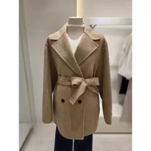 [SOUP](신세계 사우스시티) 벨티드 울혼방 하프 코트 (SBAHC30)