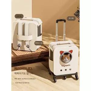 포르르 반려동물카트 카트 캐리어 반려동물 백팩 고양이유모차
