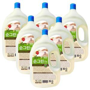이츠웰 순그린 주방세제 2kgx6개(1박스)