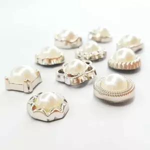 옷핀 매너브로치 믹스 펄 매너 10종 브로치 포인트