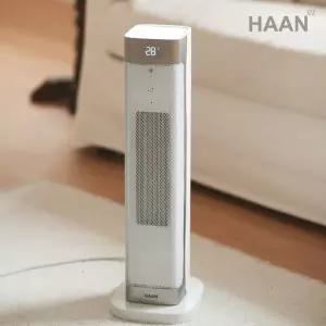 한경희 AI 음성인식 2초발열 그래핀 PTC 리모컨 타워형 온풍기 전기히터 HA-27000FH