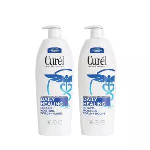 큐렐 데일리 힐링 바디로션 건성 피부용 로션 591ml 1+1