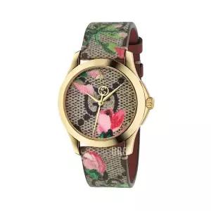 [구찌] YA1264038 G타임리스 여성 가죽 쿼츠 38mm_s