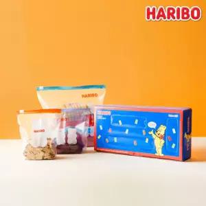 하리보 슬라이더 지퍼백 3종 세트 냉동밥보관용 지퍼팩 굿즈 답례품 단체선물