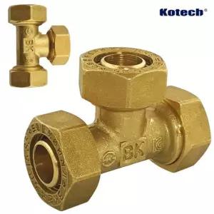 황동 이음쇠 3T형 15A 엑셀파이프 수전티 15A엑셀파이프 배관부속 내경15mm 엑셀파이프부속