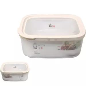 파인테라 스텐반찬통 냉장고 밀폐용기 5호 보관통 김치통 1300ml 소담