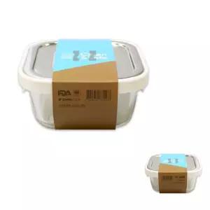 파인테라 밀폐 정2호 냉장고 김치통 보관 용기 스텐반찬통 520ml