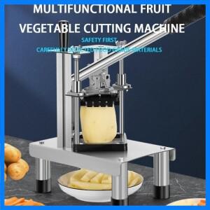 수동 감자 튀김 기계 상업용 야채 과일 고기 쵸퍼 다이 서 커팅 머신 스테인레스 스틸 감자 커터 수직 다이