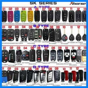 Xhorse VVDI 범용 XK 유선 리모컨 자동차 키 VVDI2 미니 키 도구 MAX Pro 키 프로그래머 B5/FO/MQB/KF/HO/A