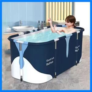 휴대용 대형 플라스틱 욕조 접이식 목욕 버킷 SPA 목욕 욕조 성인 어린이 가정 수영장