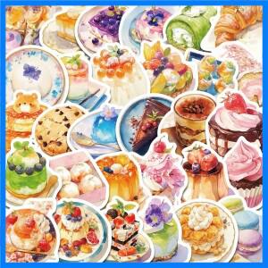 30PCS 만화 디저트 가게 스티커 케이크 가게 향수 노트북 장식 수하물 페이지 스케이트 보드 낙서 방수 스