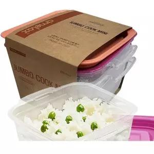 TC 씨밀렉스 점보 쿡 미니 750ml 2SET 즉석밥 용기 (WFJ700L)