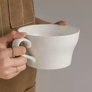 라면기 전자레인지 도자기 1개 용기 그릇 손잡이