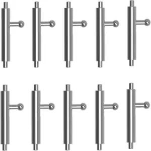 핏턴 10팩 퀵 릴리스 스프링 바 핀 핏비트 인스파이어 2/ HR/인스파이어/에이스 2 밴드 교체용 시계 스트랩