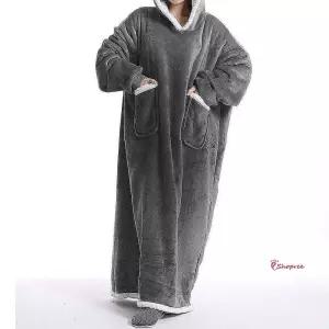 극세사 담요 대형 블랭킷 입는 후드abc789