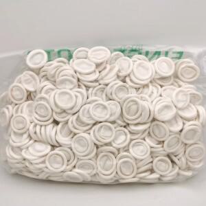 [호환품]30/50/100PCS 손가락 고무 침대 보호대 장갑 시계 수리 도구 천연 멸균 일회용