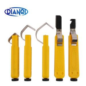 나이프 스트리퍼  와이어 스트리핑 도구  스트립탕 케이블  비절연  Jokari  절연 쉘  미니 소형 5종  소형