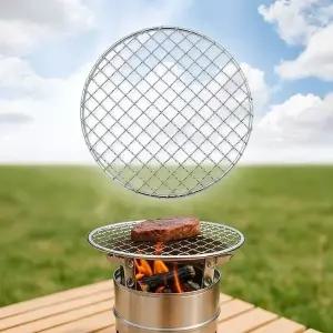 고품질 헬로그릴 304스텐 원형 미니 석쇠 20cm 화로 고기불판 (WFKDVV5)