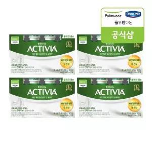 [풀무원다논] 액티비아 병 플레인 8입(130ml x 8입) x 4개