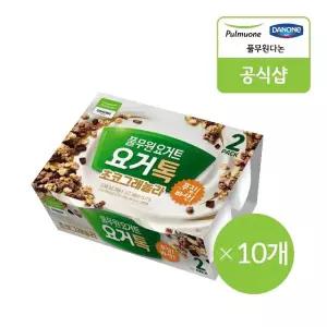 [풀무원다논] 요거톡 초코 그래놀라 2입(129g x 2입) x 10개