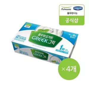 [풀무원다논] 그릭 컵 플레인 8입(90g x 8입) x 4개