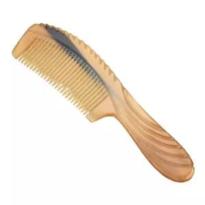 천연 버팔로 방지 빗 베트남 정 뿔 마사지 황소 헤어