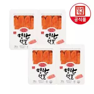 한성기업 한성젓갈 명란젓갈 180g X 4개