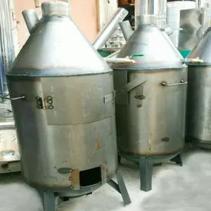 대형 소각로 스테인리스 난로 소각통 시골 농촌 쓰레기 화로 캠핑 화덕 베어 장작난로