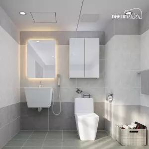 ~2/28 26만 상당 비데 증정코코카페 LED사각거울+거울장 소형욕실 리모델