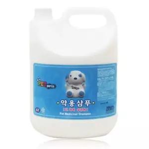 펫퍼스 대용량 약용샴푸(이벼룩방지) 4L